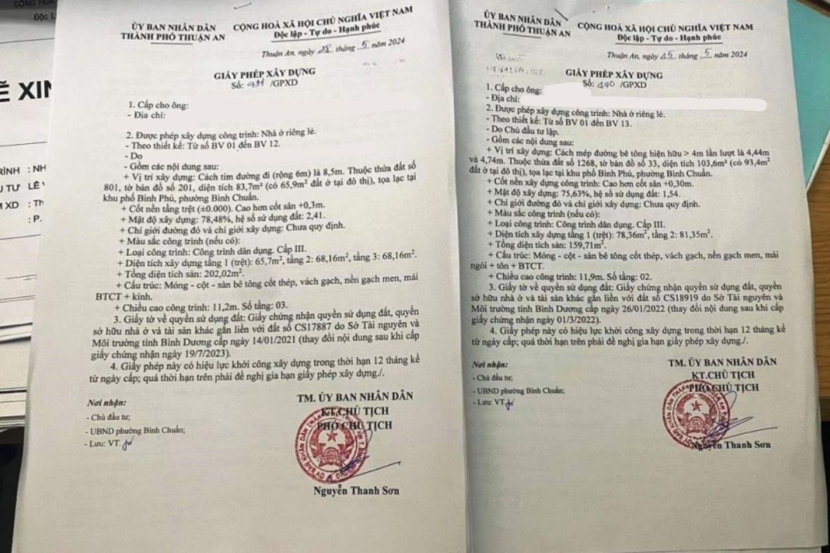 Giấy phép xây dựng nhà ở