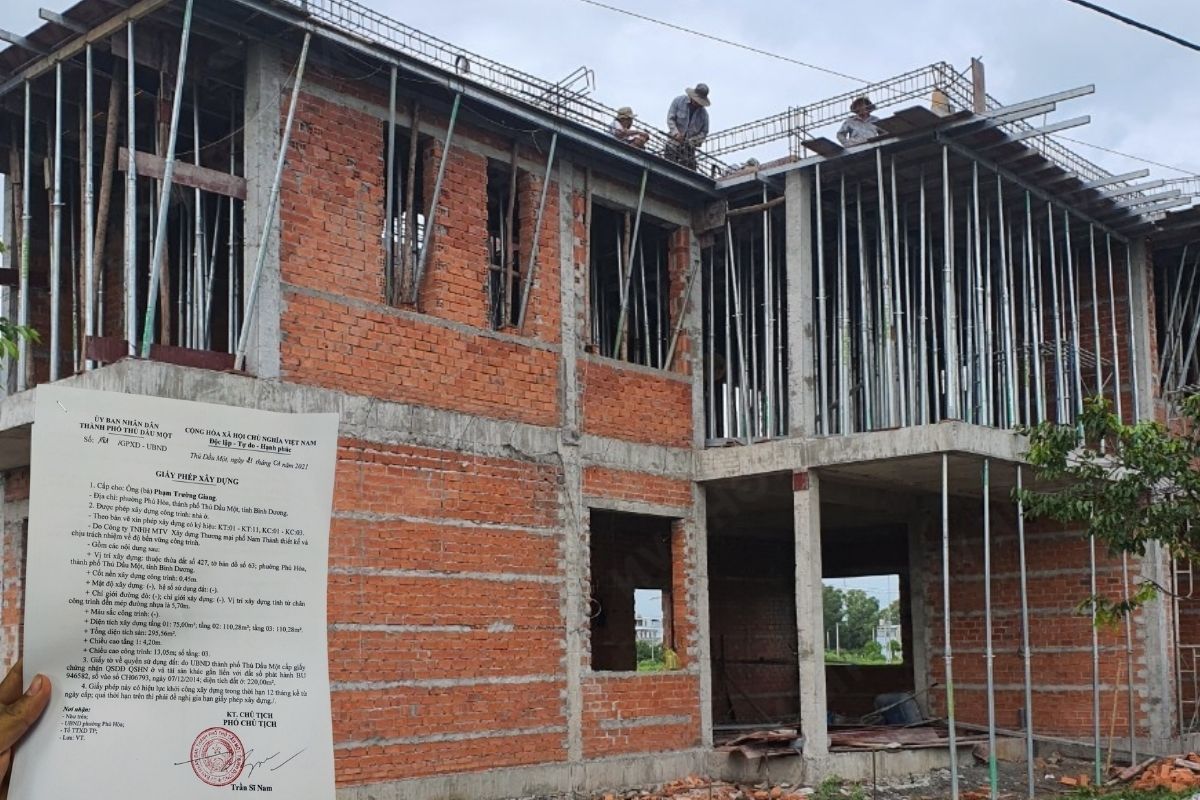 Giấy phép xây dựng thi công nhà ở tại TP.HCM