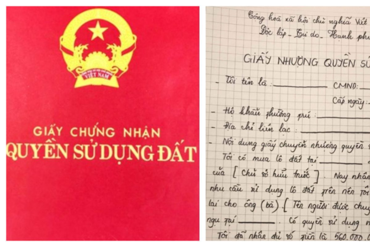 Giao dịch mua bán nhà đất bằng giấy viết tay tiềm ẩn nhiều rủi ro