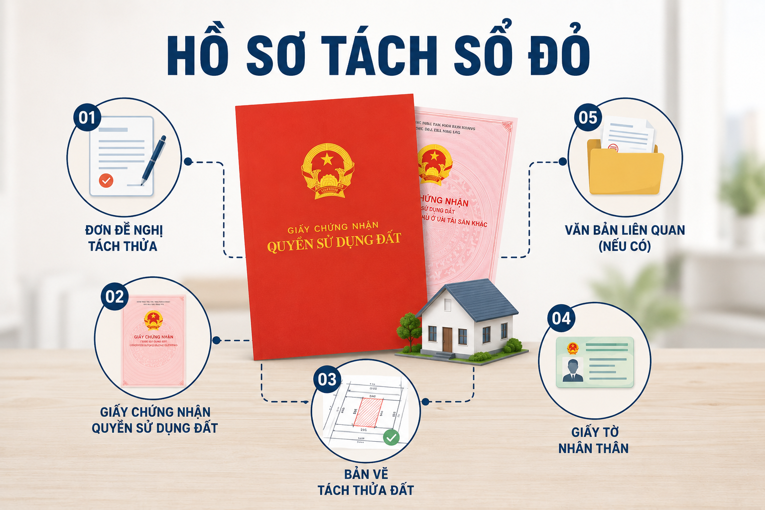 Hồ sơ tách thửa đất