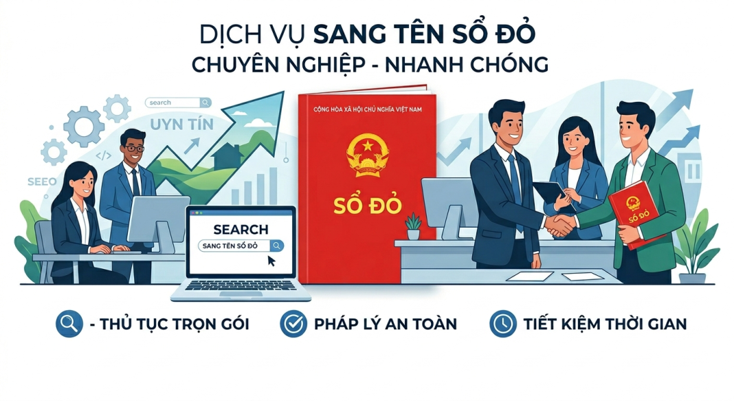 Dịch vụ sang tên sổ đỏ