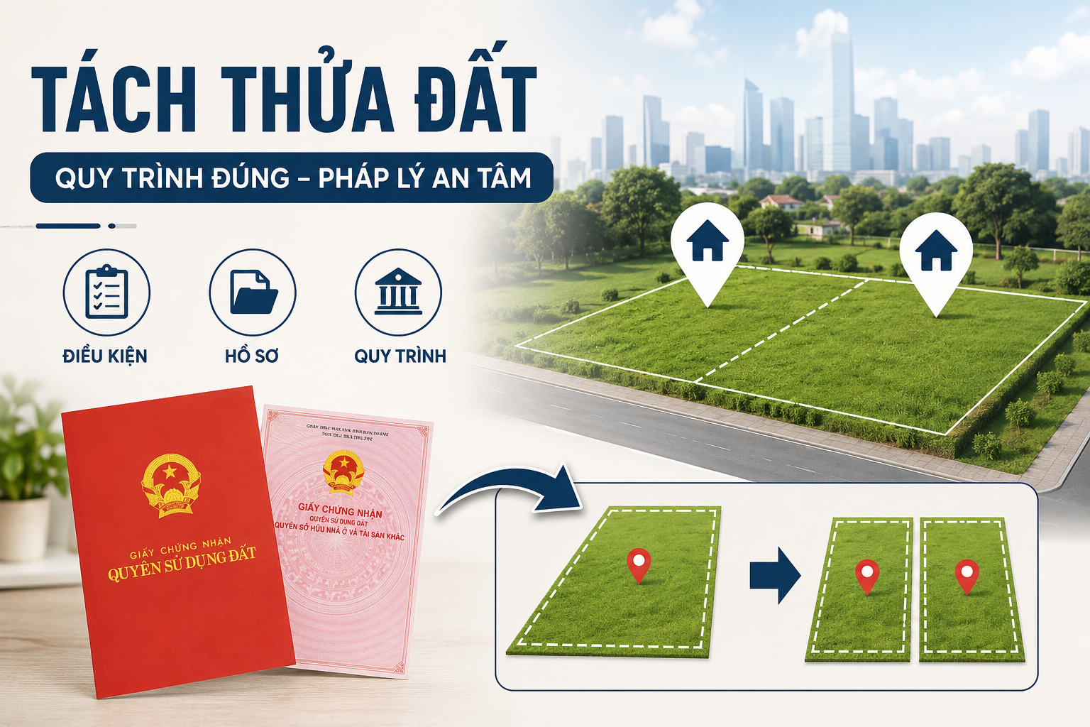 Dịch vụ tách thửa đất