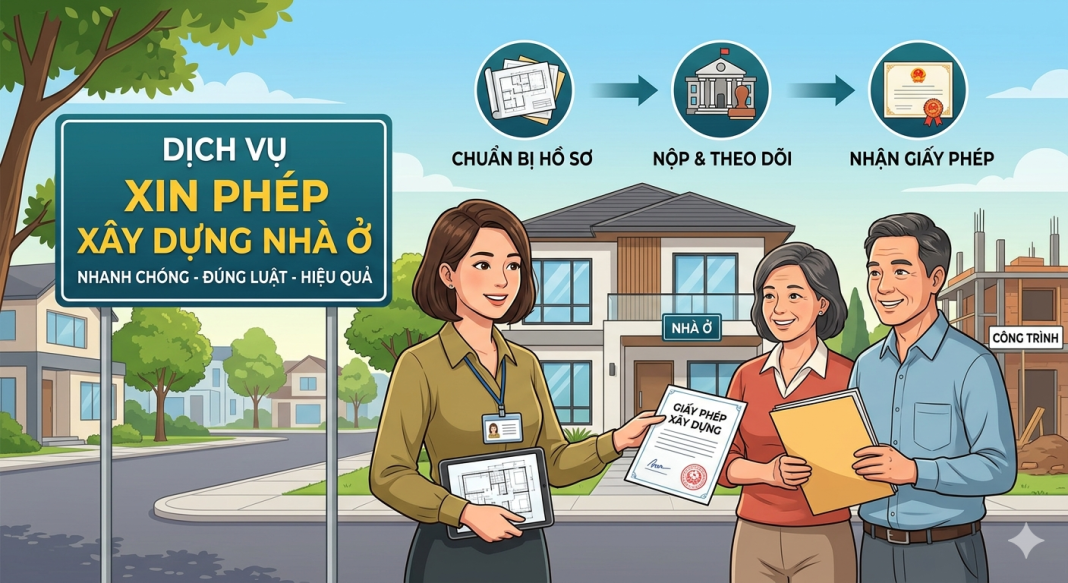 Dịch vụ xin phép xây dựng nhà ở