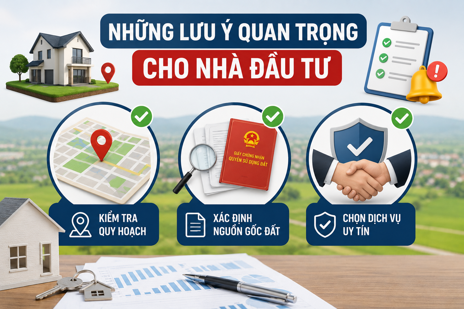 Những lưu ý quan trọng cho nhà đầu tư