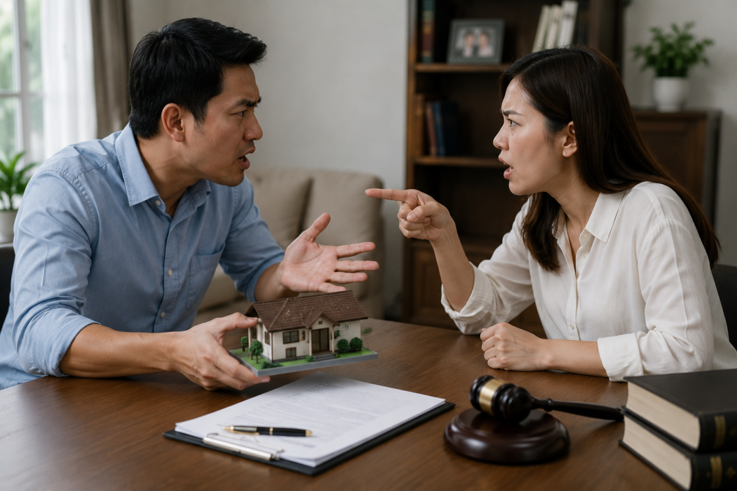 Tranh chấp nhà đất khi ly hôn