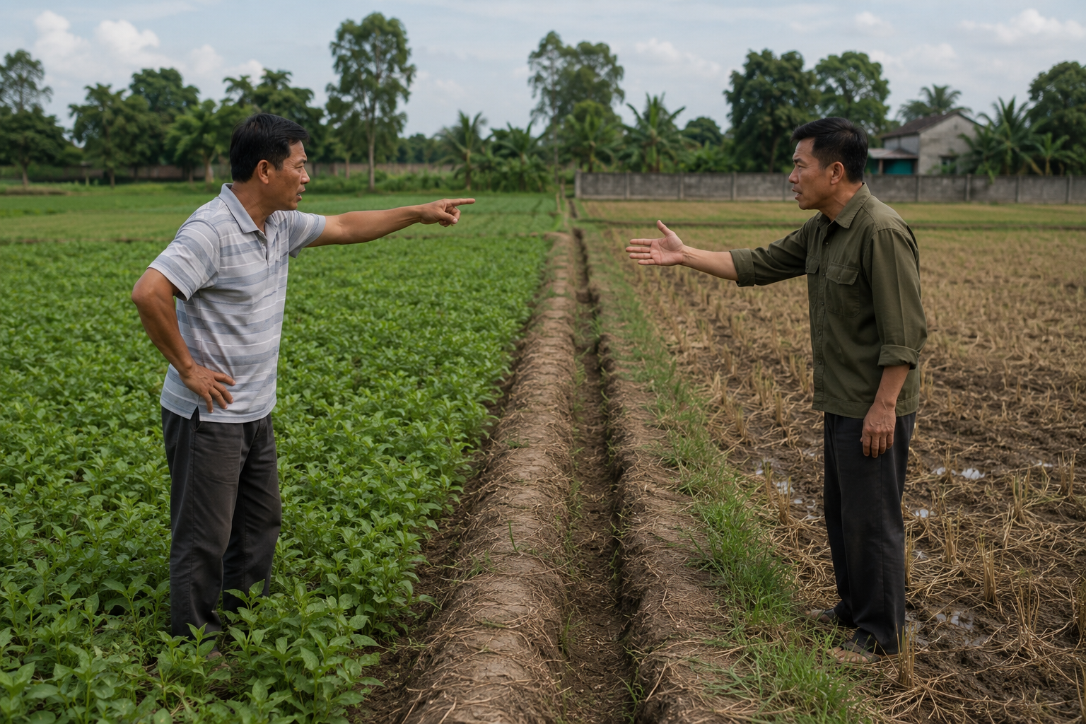 Tranh chấp ranh giới thửa đất và quy trình giải quyết bảo vệ quyền lợi hợp pháp 1 Tranh chấp ranh giới thửa đất