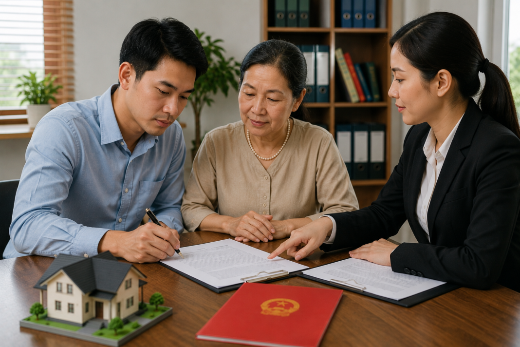 Ủy quyền cho người thân làm sổ đỏ