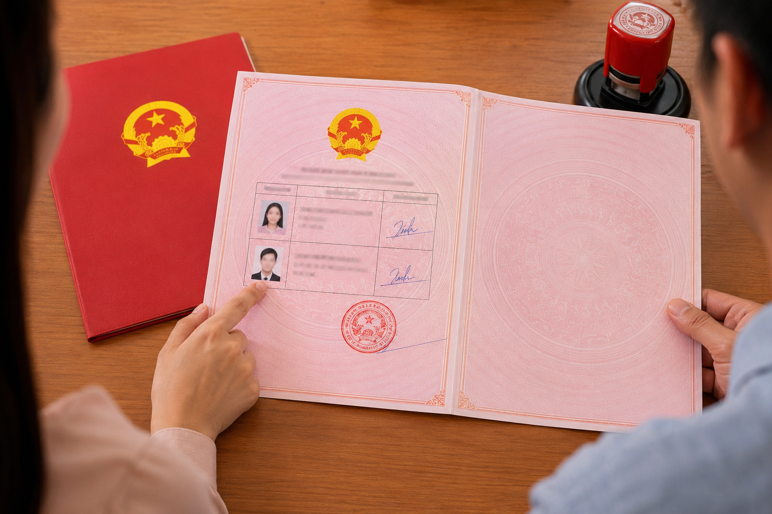 Ghi tên cả vợ và chồng vào sổ đỏ 1 ghi tên cả vợ và chồng vào sổ đỏ