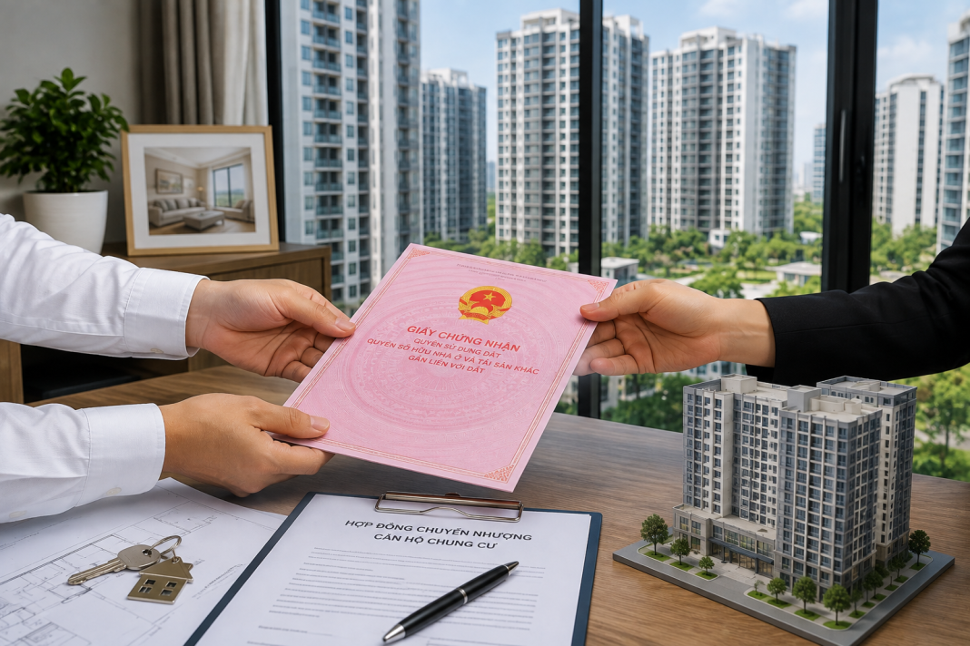 sang tên căn hộ chung cư